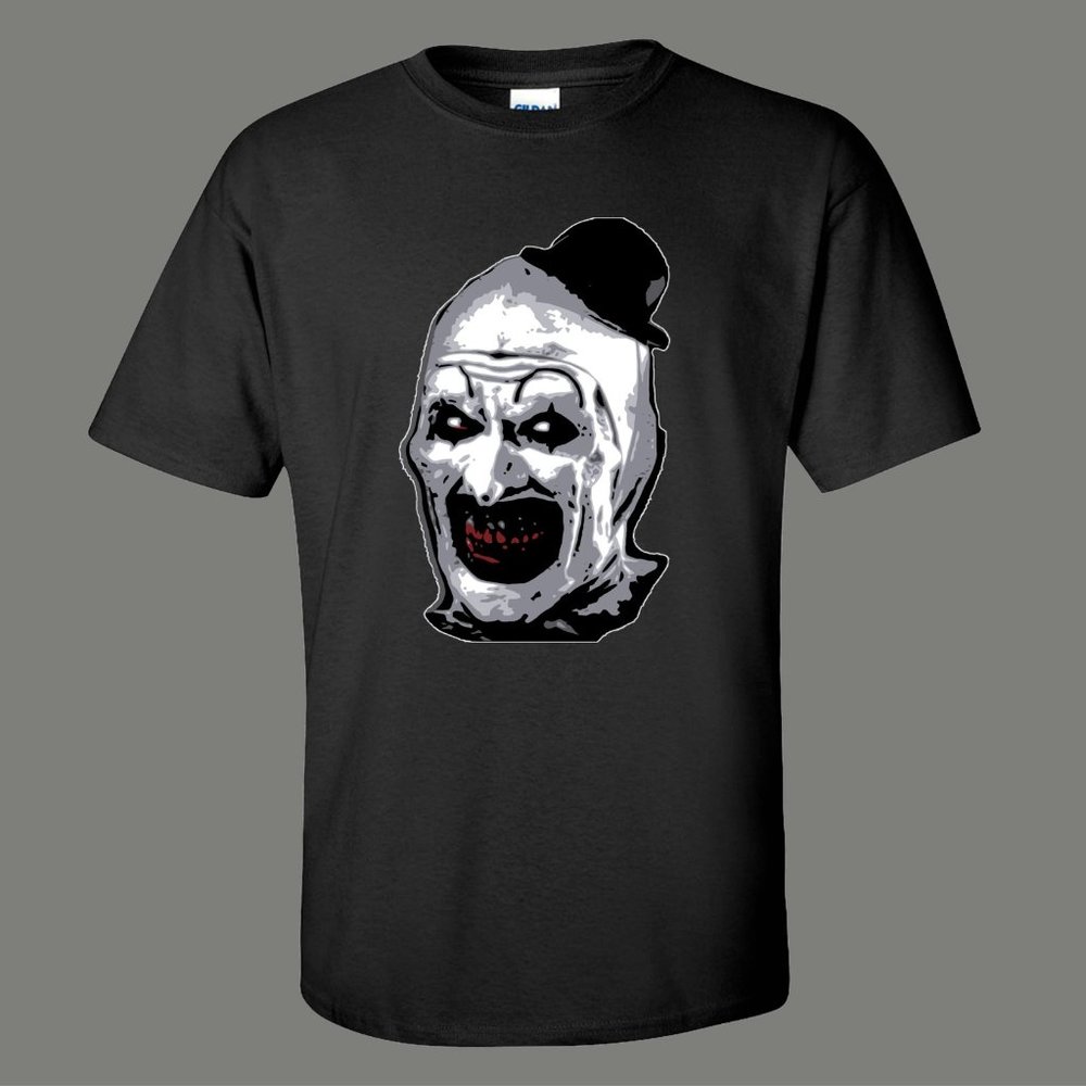 ART THE CLOWN HORROR MOVIE VILLAIN ART TERRIFIER T